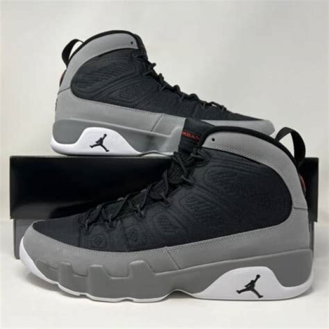 Nike Air Jordan Retro Ix 9 Particle Gray Black 2022 Mens Size 13
