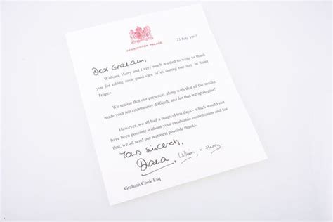 .of diana's decision to do the interview contributed to her death in a car crash in paris on august the letter reportedly accepts bashir made the claims intending to play on the princess's fears, in. Princess Diana's charming apology letter to her bodyguard ...