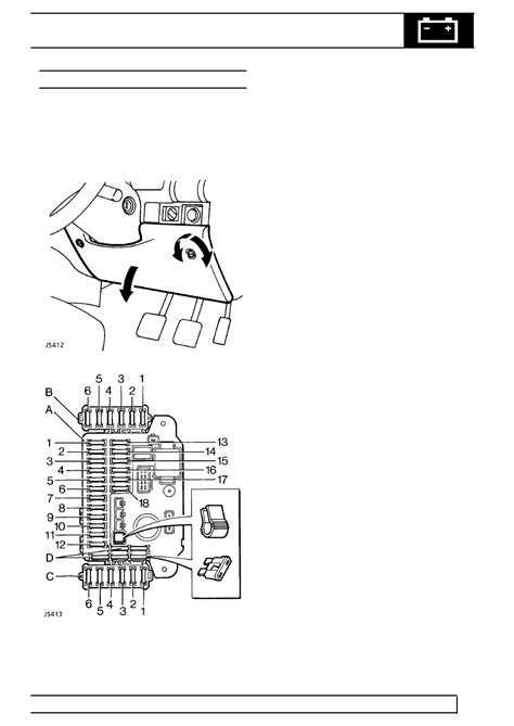 Release fusebox and disconnect 8 multiplugs. Land Rover Workshop Manuals > 300Tdi Discovery > 86 - ELECTRICAL > REPAIR > FUSE BOX - INTERIOR