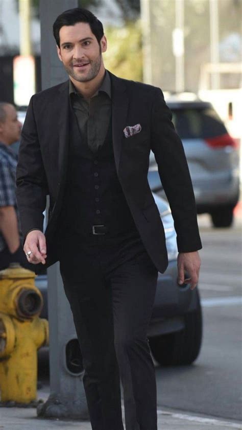 Tom Ellis Grey Suit Morningstar Tom Ellis Lucifer Suit