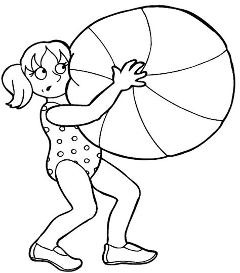 Drawing Beach ball #169197 (Objects) – Printable coloring pages