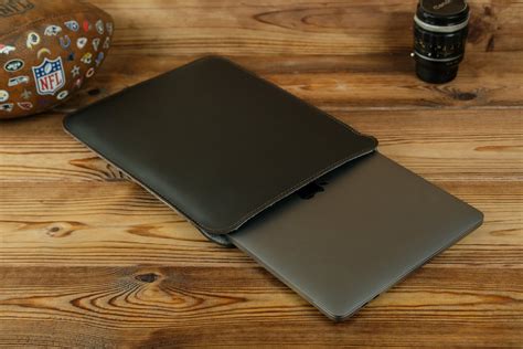 Leather Sleeve For Macbook Air 13 M1 Chip 16 Inch Laptop Etsy