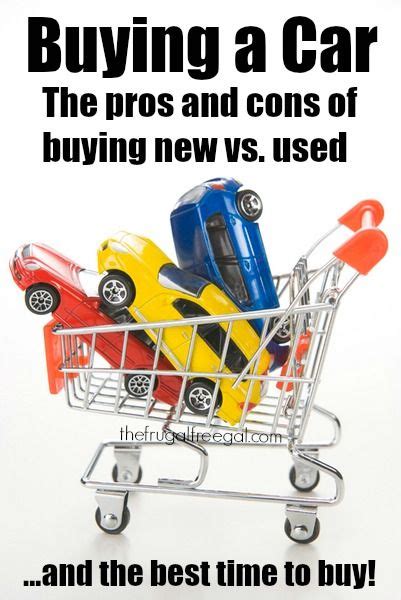 Buying A Car The Pros And Cons Of New Vs Used And The Best Time To