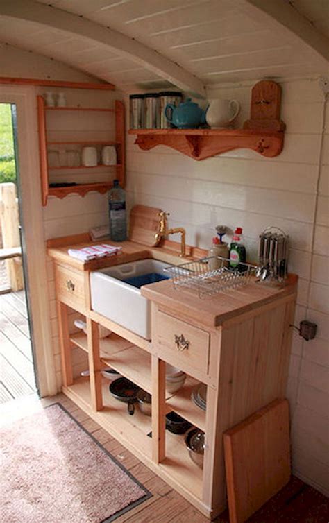 She has a passion for sharing tiny and small house stories and introducing you to new people, ideas. 45 Impressive Tiny House Kitchen Maximize Space Ideas ...