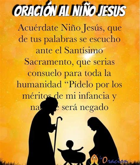 Oración Al Niño Jesús Novena La Oracion