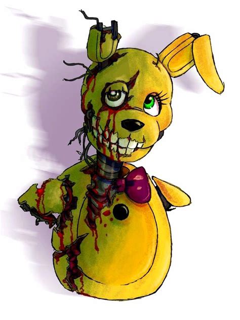 Springtrap Before And After Fnaf Costume Freddy 3 Circus Baby Fnaf