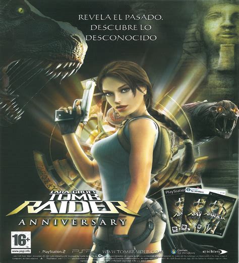 Lara Croft Tomb Raider Anniversary PS2 Cover