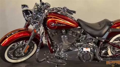 The low seat and dropped down center of gravity make handling a breeze. 2014 CVO Softail Deluxe in Georgia (770) 919-0000 - YouTube