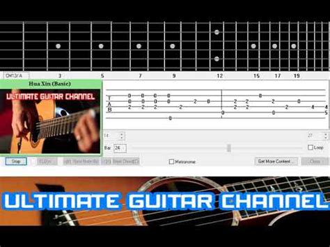54 видео 12 003 просмотра обновлен 28 мар. Guitar Solo Tab Hua Xin (Zhou Hua Jian) - YouTube
