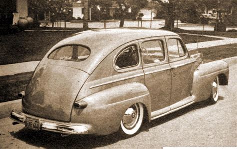 1947 Ford 4 Door Deluxe The Hamb