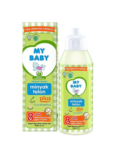 Sesuai digunakan untuk menurunkan kuning dan mengurangkan muntah. My Baby Minyak Telon Plus 57mL | KlikIndomaret