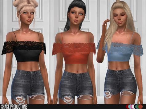 131 Top By Shakeproductions At Tsr Sims 4 Updates