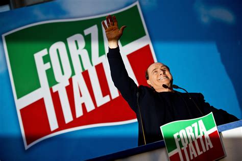 Politieke partij uit italië (nl). Berlusconi sprona Forza Italia: "Col premio al 15% ...