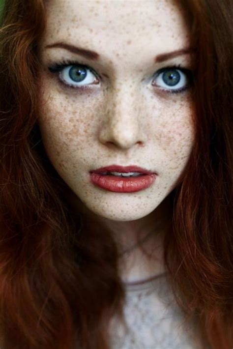 Photos That Prove Women With Freckles Are Beautiful Beautiful