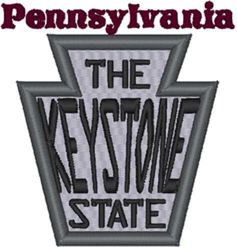 15 376 tykkäystä · 593 puhuu tästä · 41 642 oli täällä. Pennsylvania: The Keystone State Embroidery Design