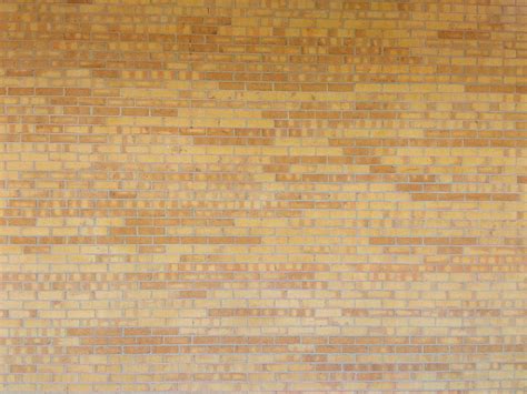 Buff Colored Brick Wall Texture Picture Free Photograph Photos