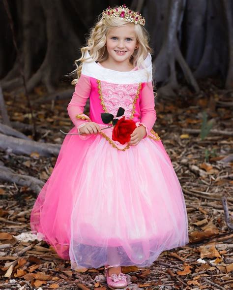 Girls Deluxe Aurora Sleeping Beauty Inspired Princess Dress Princess Outfits Princess Dress