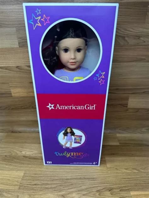 New American Girl Truly Me Doll 44 Medium Skin Curly Brown Hair Hazel