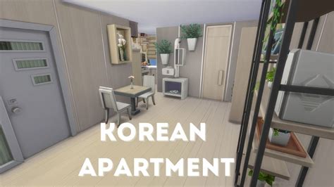 Korean Apartment Sims 4 No Cc Download Stop Motion Build