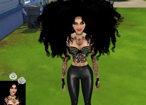 Ebonix Ts4 Cc Reblogs — Nanovieira Remi Hair By Supremesims My First