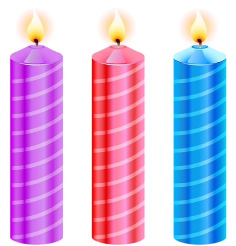 Birthday Candles Png Clipart Image Birthday Candle Clipart Birthday
