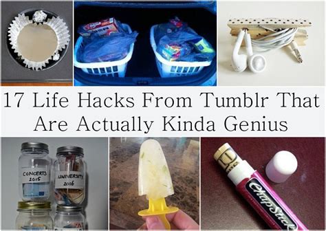 17 Life Hacks From Tumblr That Are Actually Kinda Genius