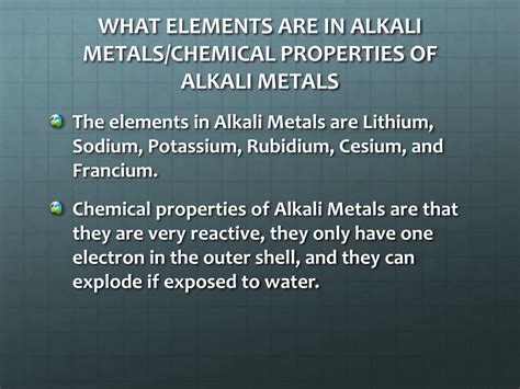 Ppt Alkali Metals Powerpoint Presentation Free Download Id2053861