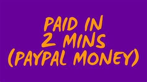 (2019) Earn Free PayPal Money Fast In 2 Minutes Now! - YouTube
