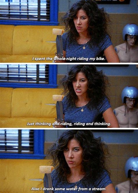 Most of the members of the precinct are frightened by her. Rosa Rosa Ro~saa. Brooklyn Nine-Nine | Brooklyn nine nine funny, Brooklyn nine nine, Brooklyn ...