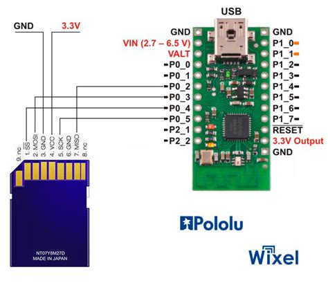 Insert the microsd card in your computer. Pololu Wixel with SD Card as USB Mass Storage Device