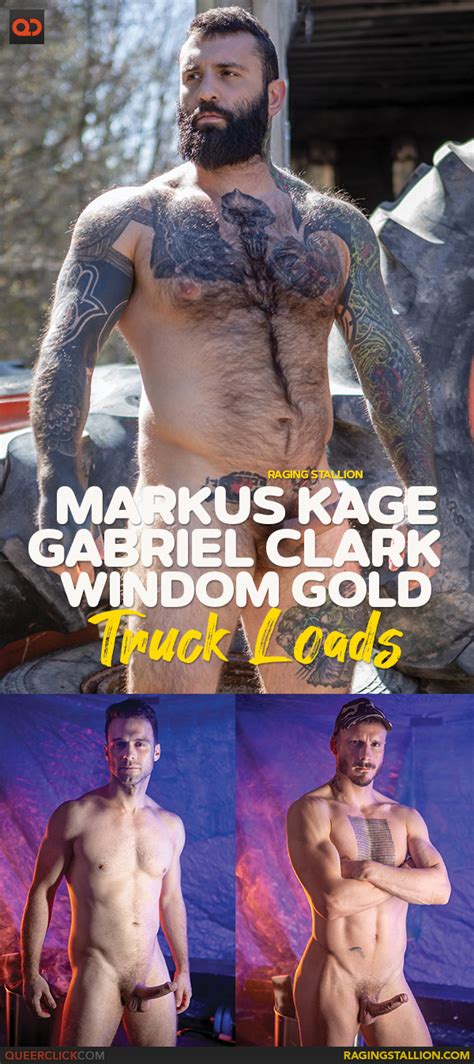 Raging Stallion Markus Kage Gabriel Clark And Windom Gold Truck