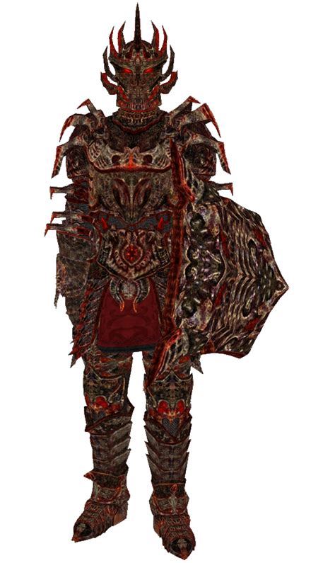 Daedric Armor Oblivion The Elder Scrolls Wiki