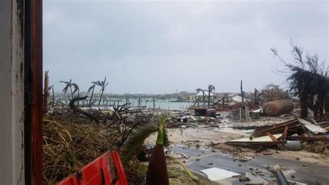 Hurricane Dorian Damage Photos In The Bahamas Preparations Underway In