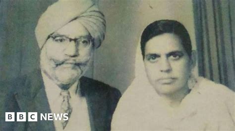 How A Jacket And A Briefcase Shaped A Partition Love Story Bbc News
