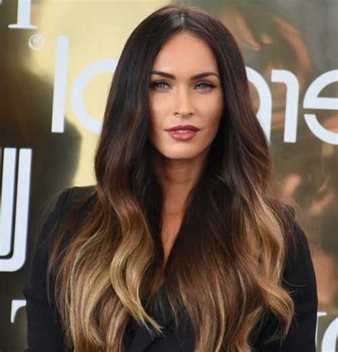 Ombre Megan Fox Cabelo Da Megan Fox Cabelo Cabelo Ombre Hair