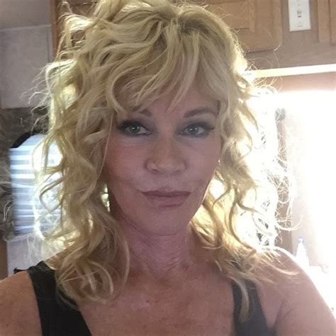 Melanie Griffith 58 Fires Back At Critics With Unfiltered Selfie E