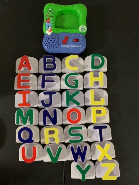 Leapfrog Fridge Phonics Set Magnetic Alphabet Letters A Z Educational