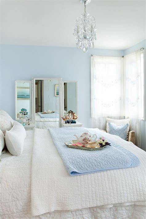 Bring Luxury To Your Bedroom Romantic Blue Shades Light Blue Bedroom Blue Bedroom Decor