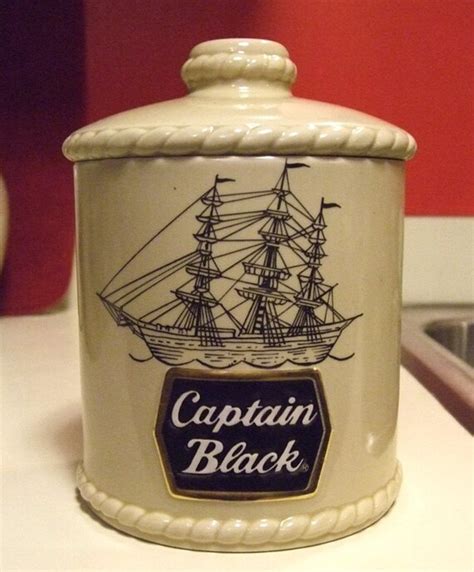 Vintage Captain Black Pipe Cigar Tobacco Humidor Special