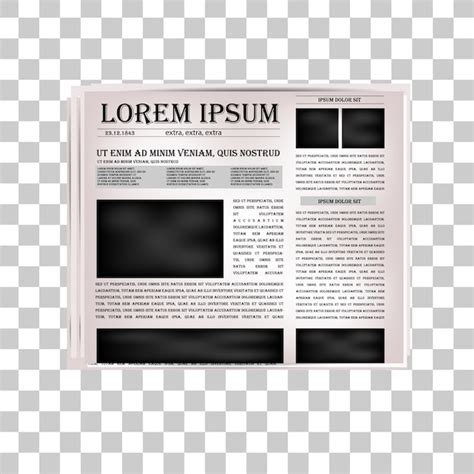 Free Vector Vector Newspaper Headline