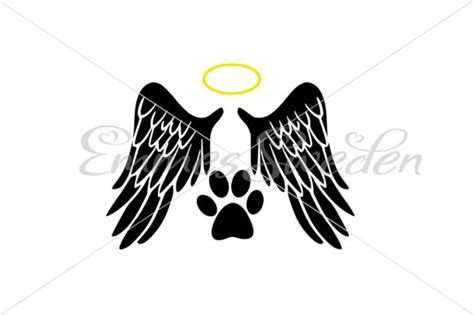 Angel Dog Graphic By Emmessweden · Creative Fabrica