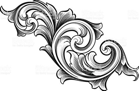 Vector Designed By A Hand Engraver This Carefully Drawn And Highly