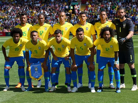 Brazil Football Team 2018 Brazil Become First Team To Qualify For