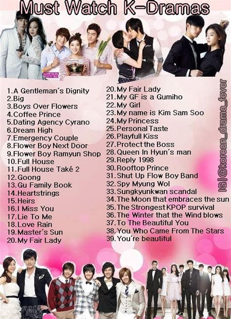Editors handpick every product that we feature. Korean Cupcake - This is Korean Drama list that you should ...