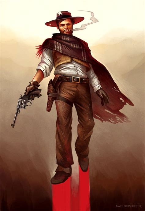 Cowboy By Katepfeilschiefter Comic Character Character Concept
