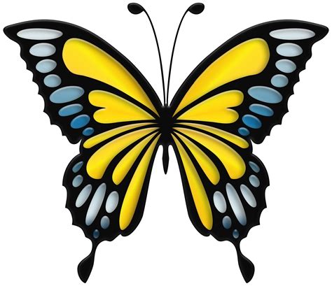 Yellow Butterfly Cliparts 10 Free Cliparts Download Images On