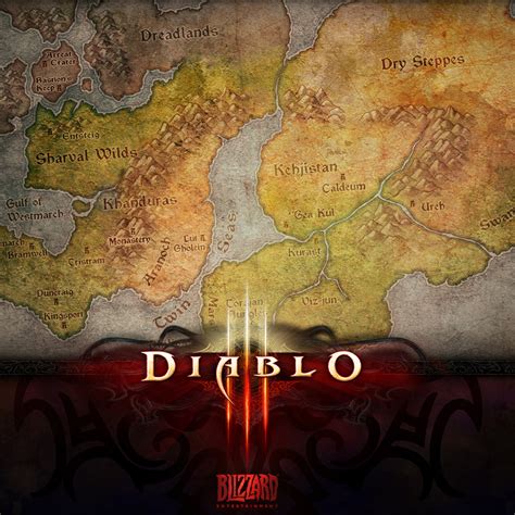 Diablo Iii Map Cool Wallpaper