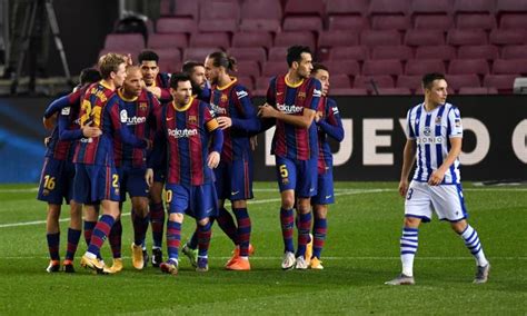 Nhl nba riga barcelona lens. Liga: il Barcellona batte un colpo, 2-1 alla Real Sociedad ...