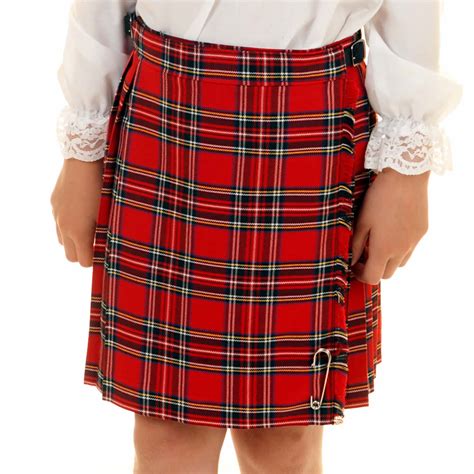 Girls Royal Stewart Tartan Kilt Made In Scotland Ages 0 6m To 14 Years