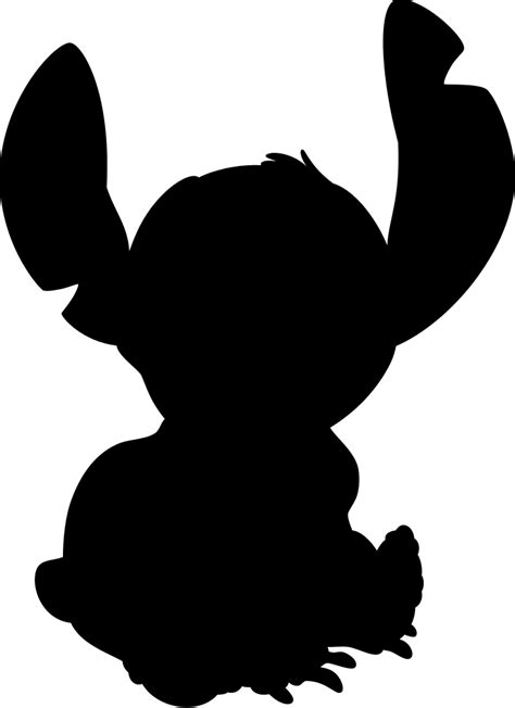 Stitch Silhouette Png Free Logo Image